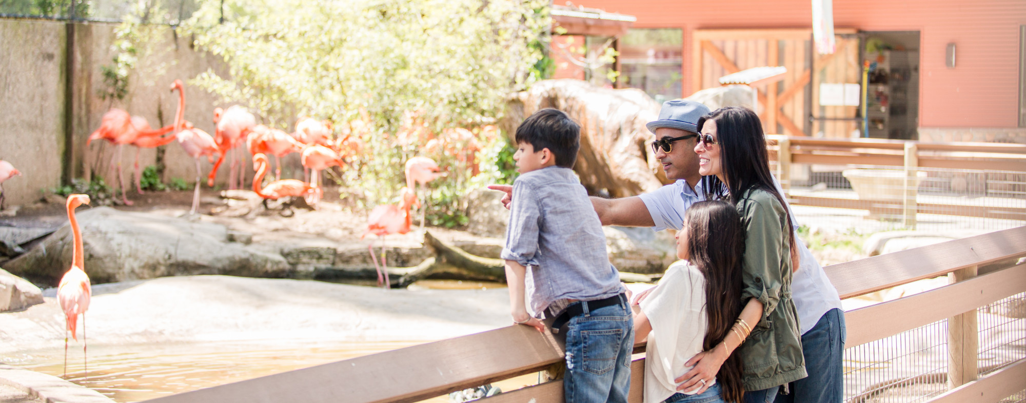 family at atascadero zoo