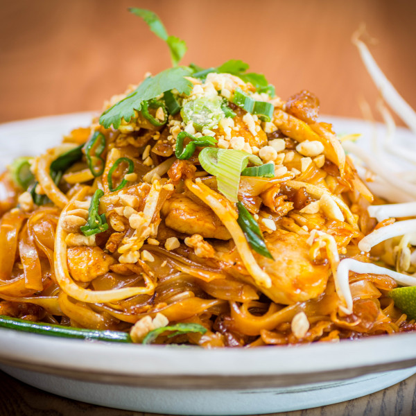 Pad Thai from Thai Elephant restaurant in Atascadero, CA.