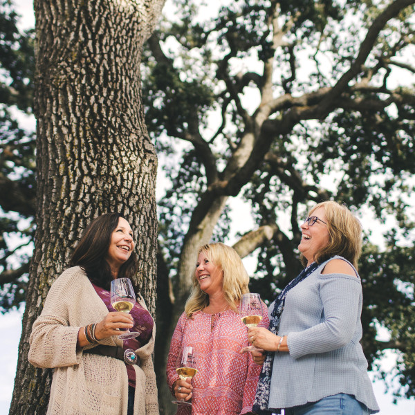 wine tasting girlfriends Templeton 