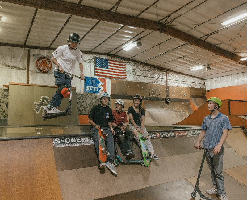 A-Town Skate Park in Atascadero, CA