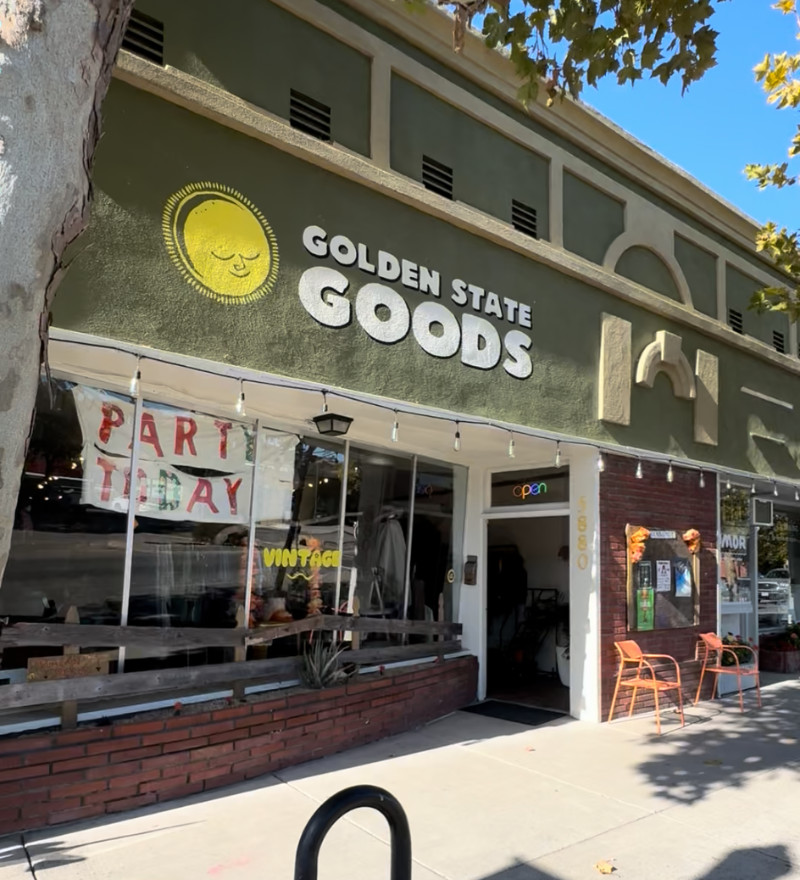 Golden State Goods vintage shop in Atascadero, CA