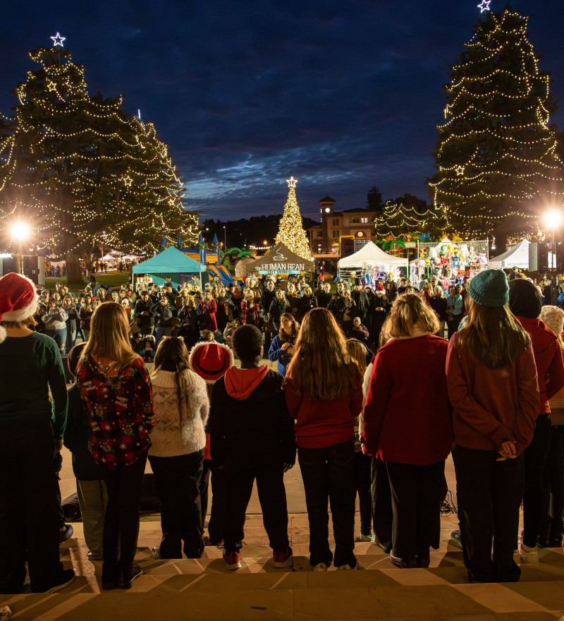 Light Up the Downtown event in Atascadero
