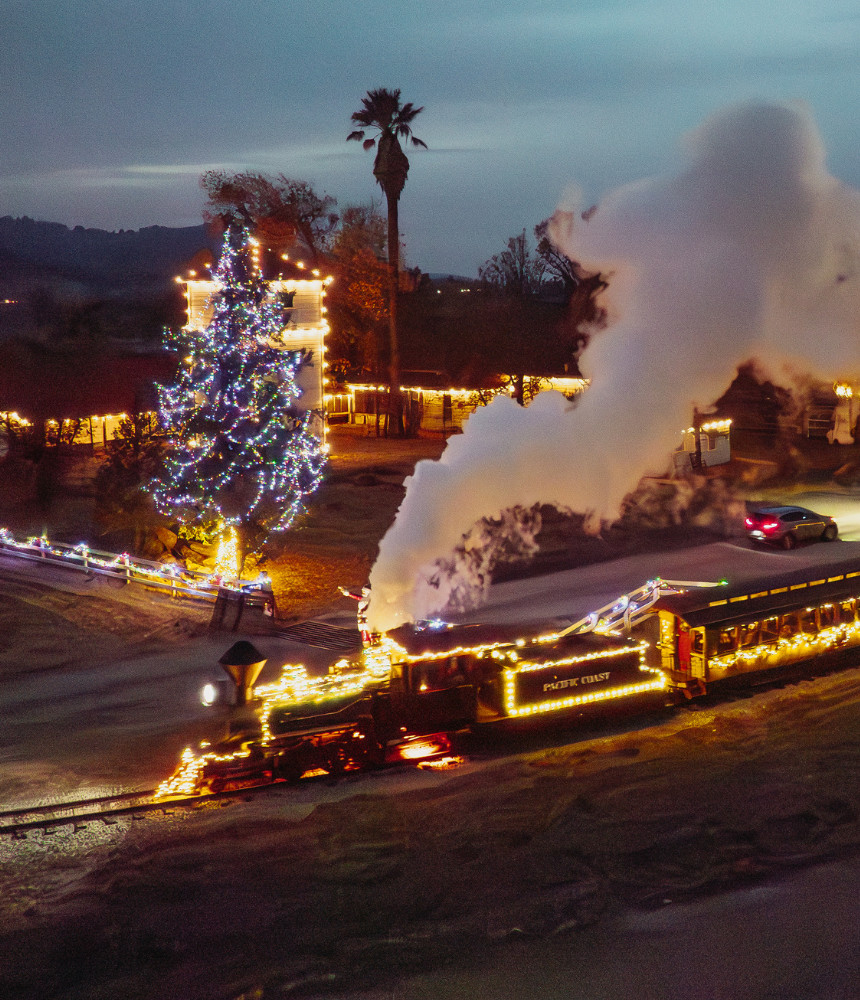 Christmas at the Santa Margarita Ranch outside Atascadero, CA