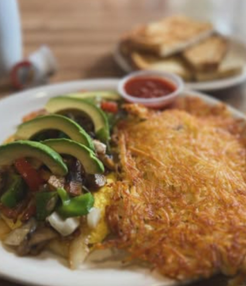 breakfast plate