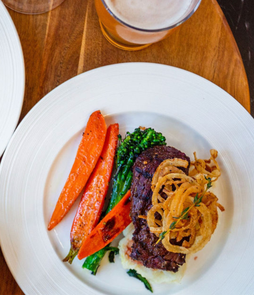steak dinner
