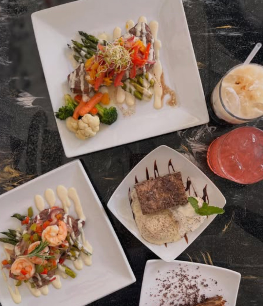 Plated food